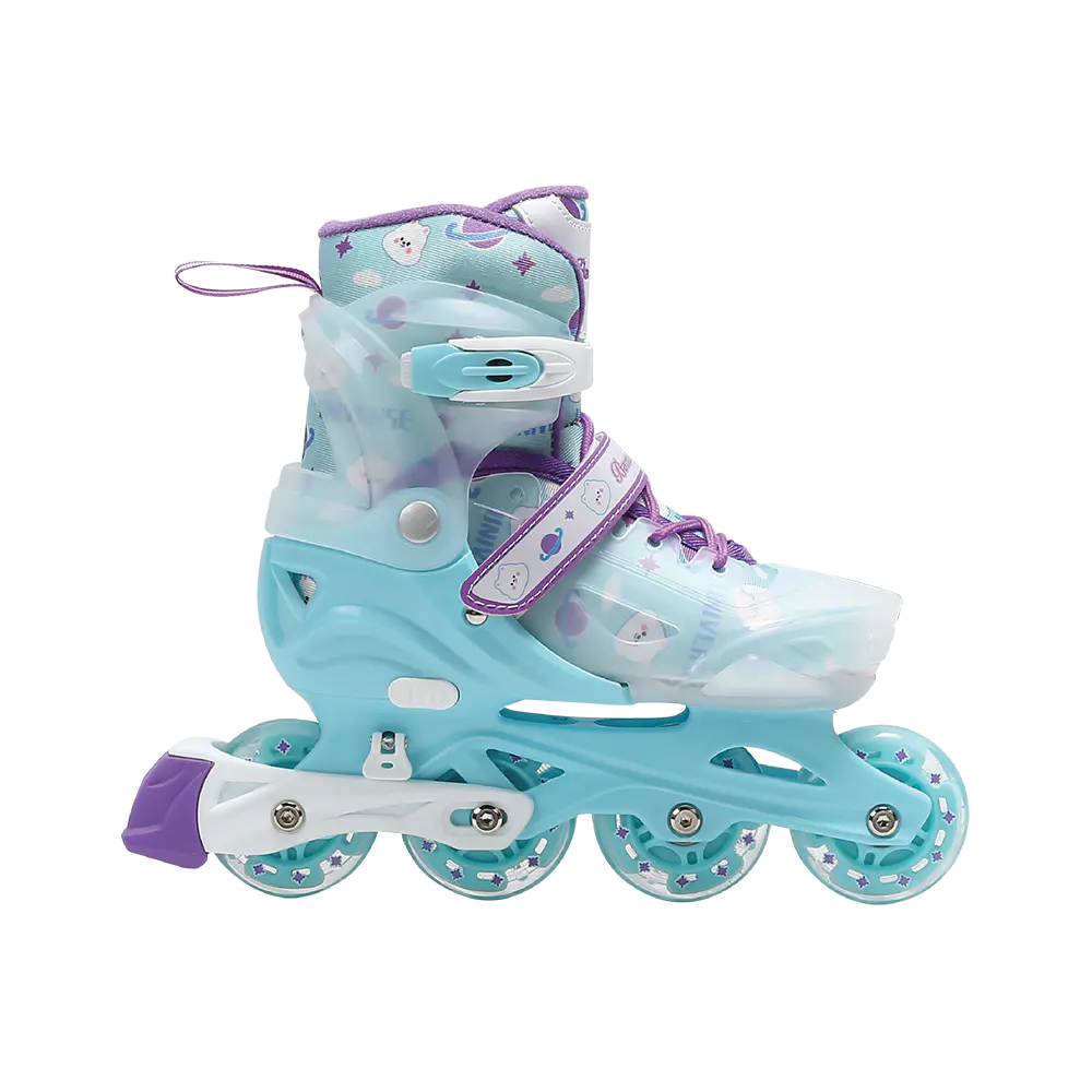 BW-230-3 Patins Inline com Roda Led Sparking