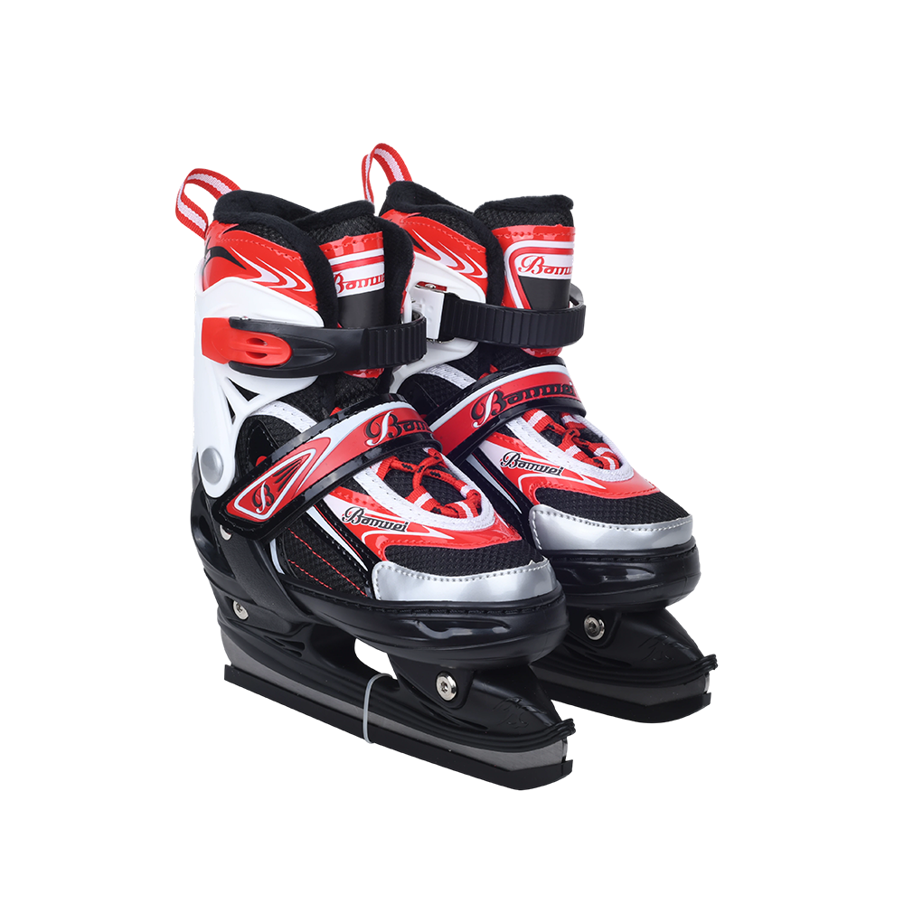 Patins de gelo ajustáveis ​​semimacios BW-902-2
